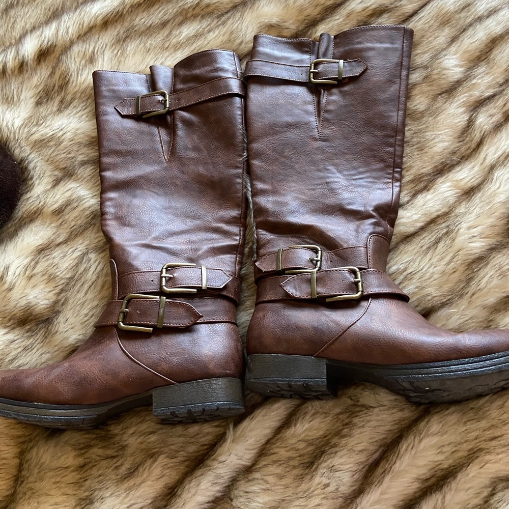 Tall Brown Boots